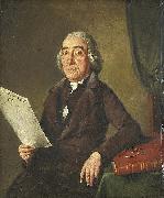 Portret van Jacob de Vos Sr. (1736-1833), kunstverzamelaar te Amsterdam, Wybrand Hendriks